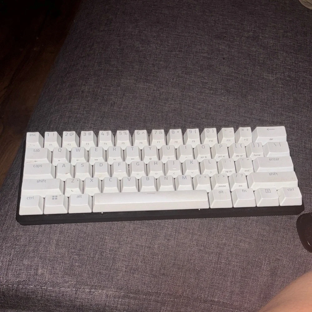 White Mechanical Keyboard